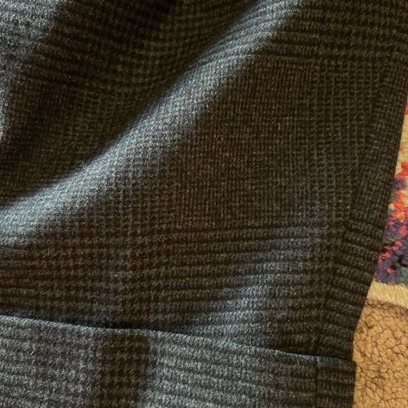 Burberry dark grey wool blend skirt 4 - Picture 7 of 11